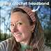 Easy Mesh Crochet Headband pattern