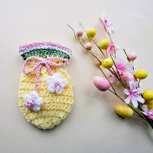 Easter Mini Egg Pouch Bag