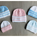 Babbity Hats in 2 colours pattern