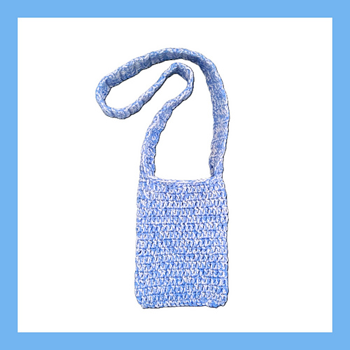 Syringe Driver Bag for Hospital - Crochet