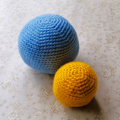 Soft Ball / Stress Ball - Crochet Version