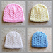 Little Dottie Baby Hats pattern