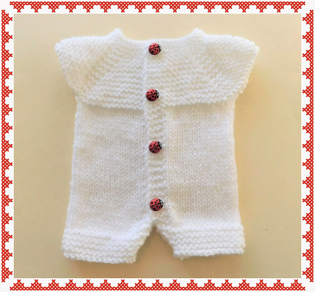 ravelry baby romper