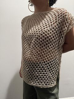 Tested by Sohini in lace-weight linen
