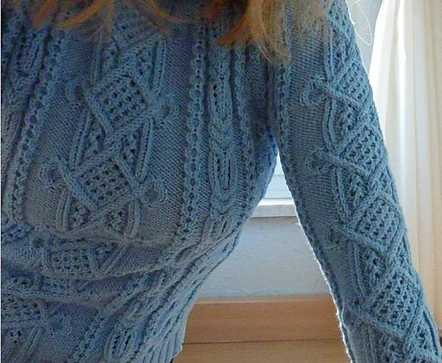 #16 Relief Pattern Turtleneck Pullover 다른 모습 1