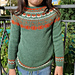 Cozy autumn sweater pattern 