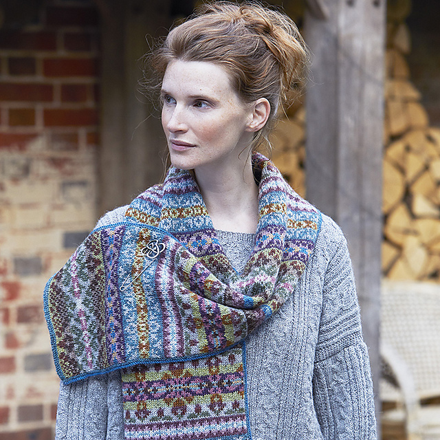 Ravelry: Mulberry Wrap pattern by Marie Wallin