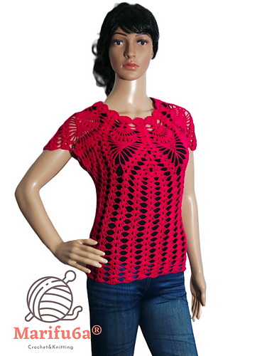 Ananasbluse - Marina Zvirgzdina