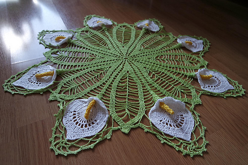 Calla Lily Buffet Sett #5 - Lily Mills Company