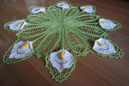 Calla Lily Buffet Sett #5 - Lily Mills Company