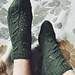 Metsäpolku socks pattern 