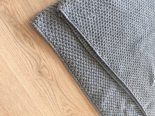 Koseteppe til voksen - @pikestrikk design