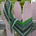 Eyelet Neckerchief pattern 