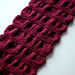 Gathered Scarf pattern 