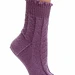 Mouchoir Socks, Toe Up pattern 