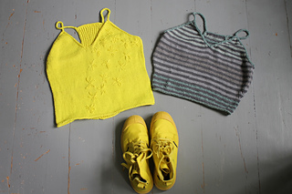 My 2 versions of Alice camisole...