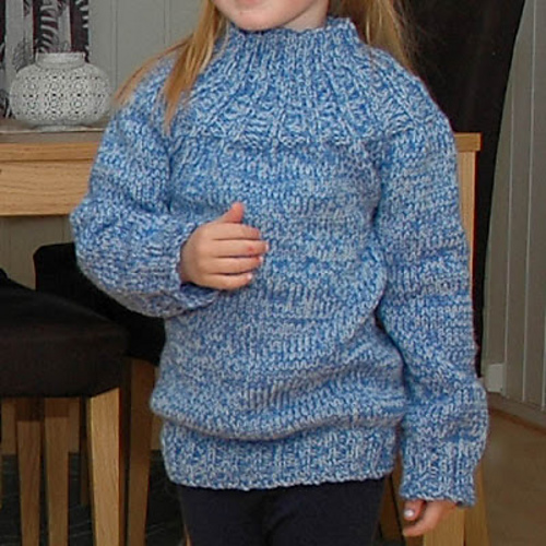 Superenkel genser - Maja V. Rød