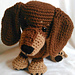 Dash the Dachshund Pup pattern 