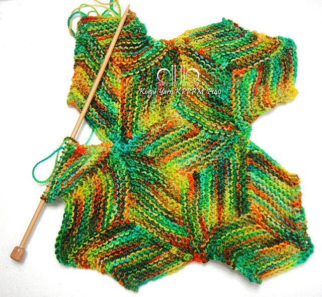 Ravelry may5rose's Koigu Cube Blanket