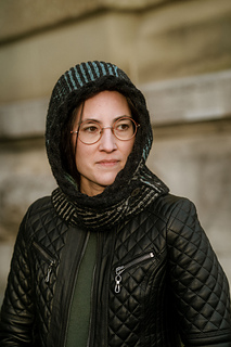 worsted weight, cowl option, MC out