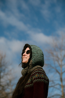 worsted weight, cowl option, CC out