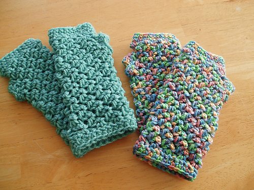 Angel Stitch Fingerless Gloves photo 6