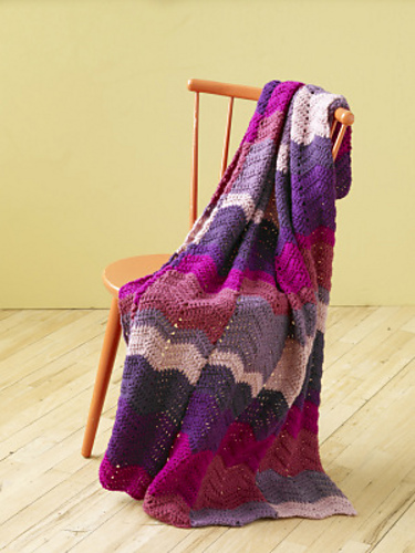 Chevron Scarf Afghan photo 1