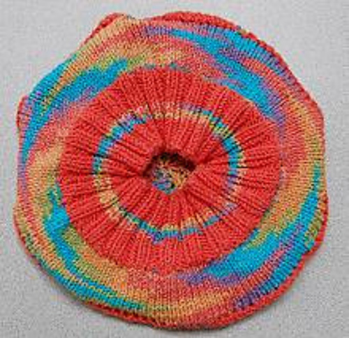 Panda Cotton Entrelac Baby Hat photo 3