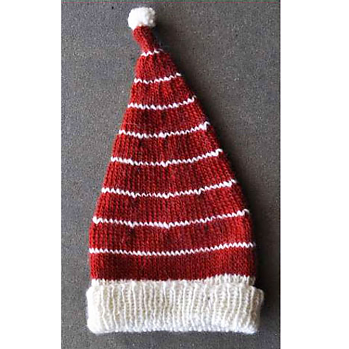 Ravelry Candy Cane Hat pattern by Yuke Hong
