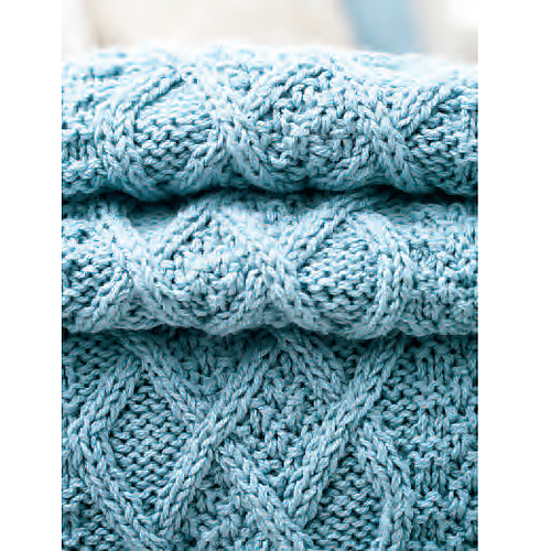 Cushy Cables Afghan photo 3