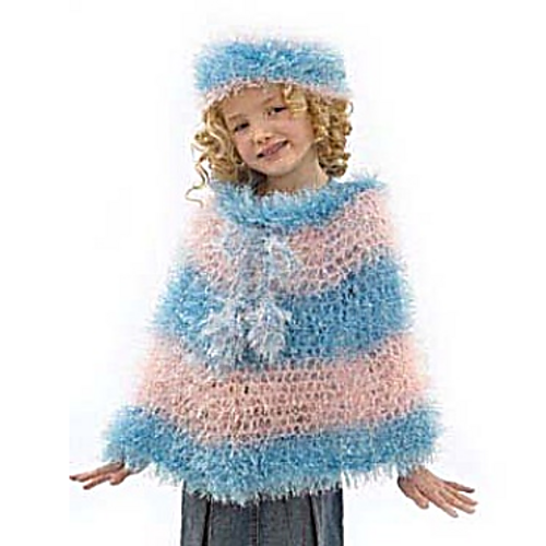 Cutie Pie Poncho & Hat To Knit photo 1