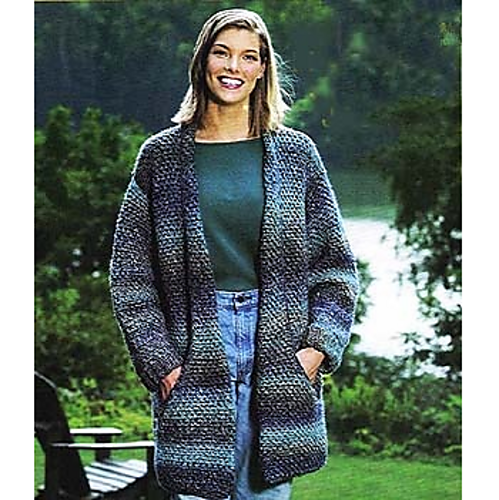 Flattering Jacket (crochet) photo 6