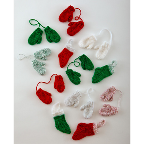 Stocking and Mitten Ornaments photo 1