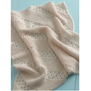 Treasured Heirloom Baby Blanket pattern by Lion Brand Yarn