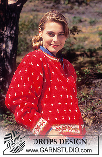Snow Drop Pattern Ravelry: 28-7 Jacket with snow drop pattern pattern by DROPS design