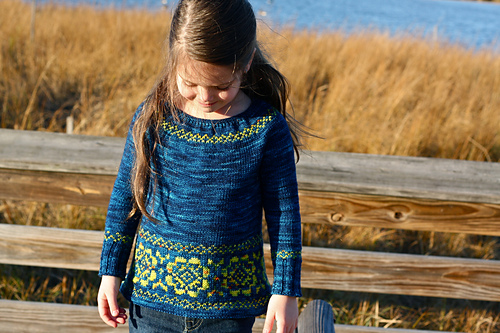 Ravelry: Color Me Pretty Sweater pattern by Elena Nodel
