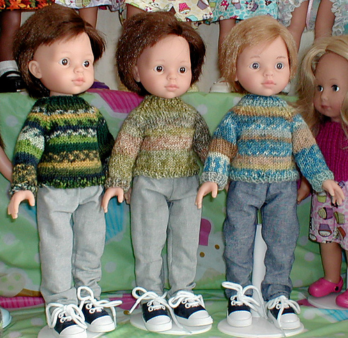14 inch doll One button Cardigan photo 2