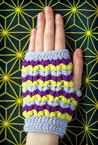 Neon Love Mitts - Juju Vail