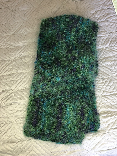 Ravelry: A Scarf for Jules and Claudia pattern by Melinda Thielbar