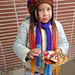 #79 Women Girls Footsteps beanie-slouch pattern