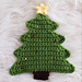 Christmas Tree Pot Holder Crochet pattern 