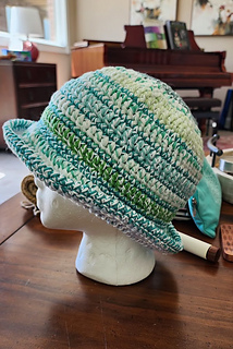 Lion Brand 24/7 cotton base paired with Caron Sweetie Cakes and Berroco Vintage wool/acrylic blend.