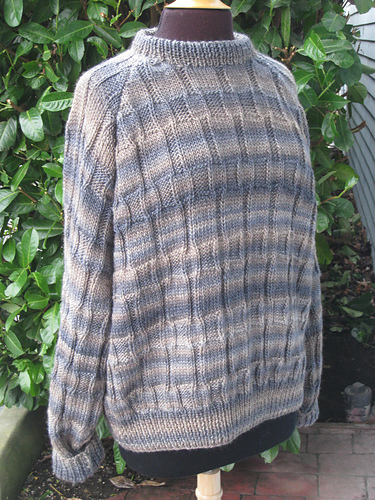 Y781 Noro Block Stitch Sweater 다른 모습 1