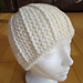 bonnet ivoire bord côtes crochet pattern 