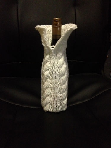 Wine Bottle Sweater photo 5