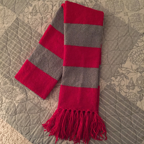 Color Block Scarf photo 1