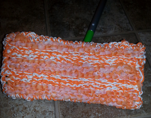 Tunisian Crochet Swiffer Cover photo 1