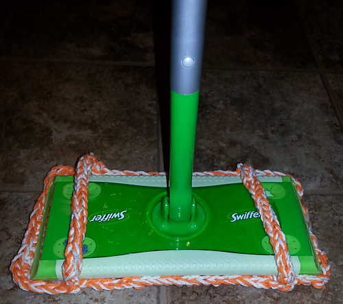 Tunisian Crochet Swiffer Cover photo 2
