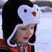 Penguin Bomber Hat pattern 