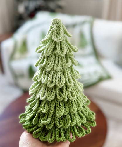 Ravelry: Loopy Ombre Trees pattern by MJ's Off The Hook Designs